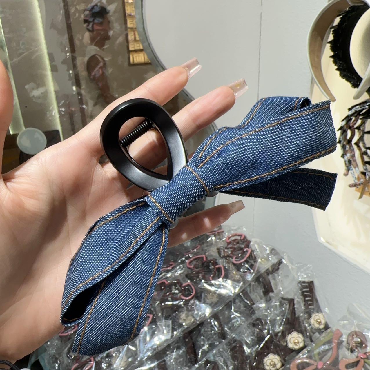 D918高级牛仔款13公分抓夹