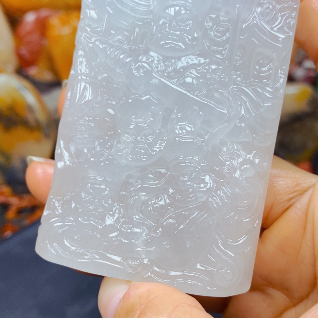 石英质玉（黄龙玉）颈饰未镶嵌