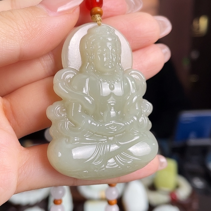 和田玉未镶嵌颈饰定制发货