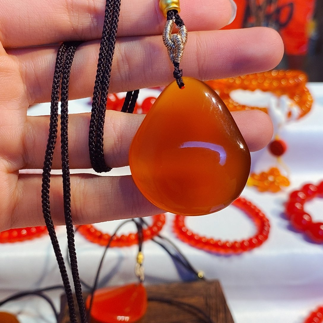 青鱼石原创设计吊坠9g