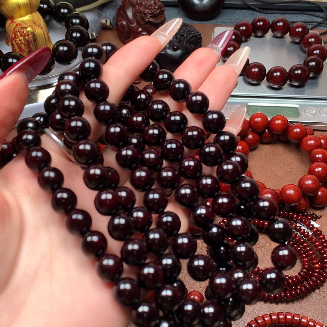  ***J檀香紫檀（小叶紫檀）1.0带星