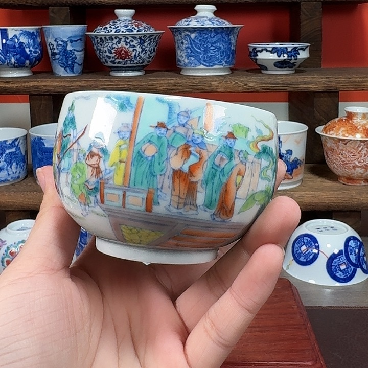 杯S***C现代景德镇陶瓷杯