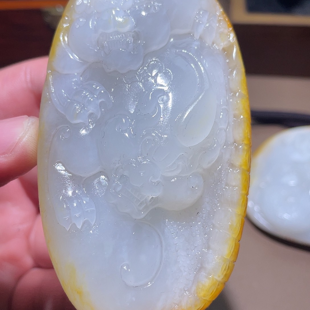 和田玉颈饰未镶嵌Z6