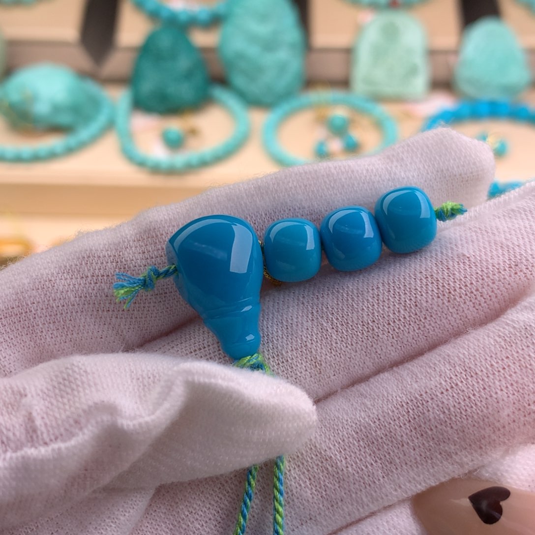 绿松石珠宝奇石未镶嵌