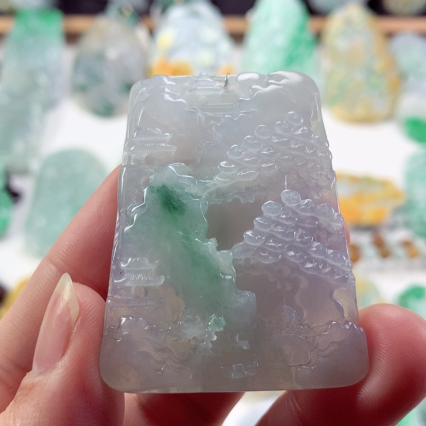 【闪购商品】翡翠吊坠(不含链)未镶嵌