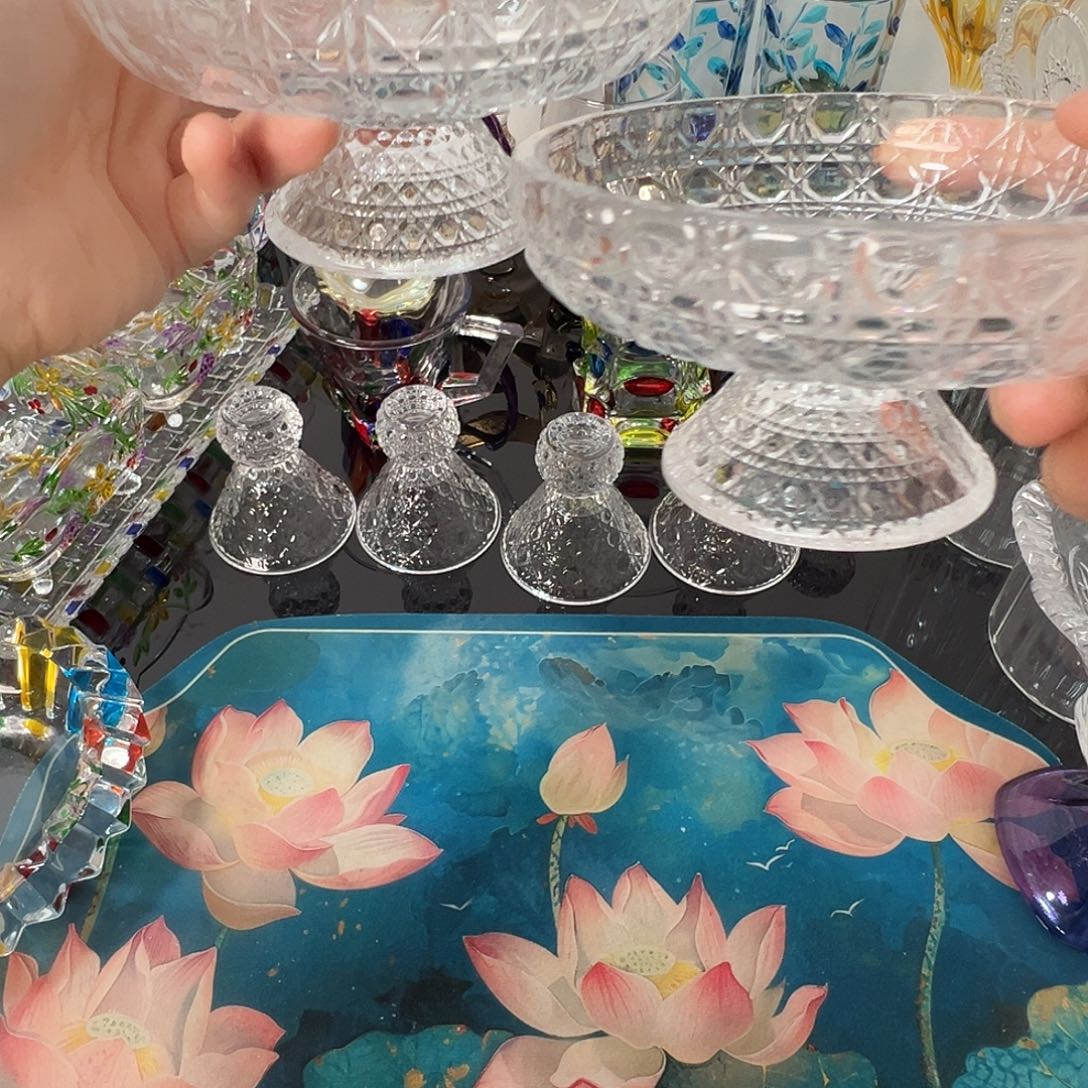 水晶玻璃餐具外贸