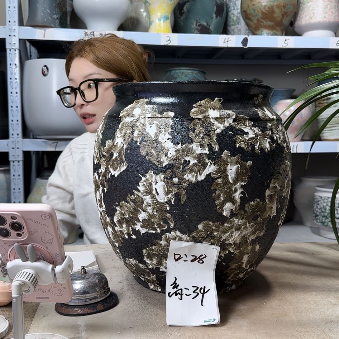 28@34 紫砂花盆尺寸