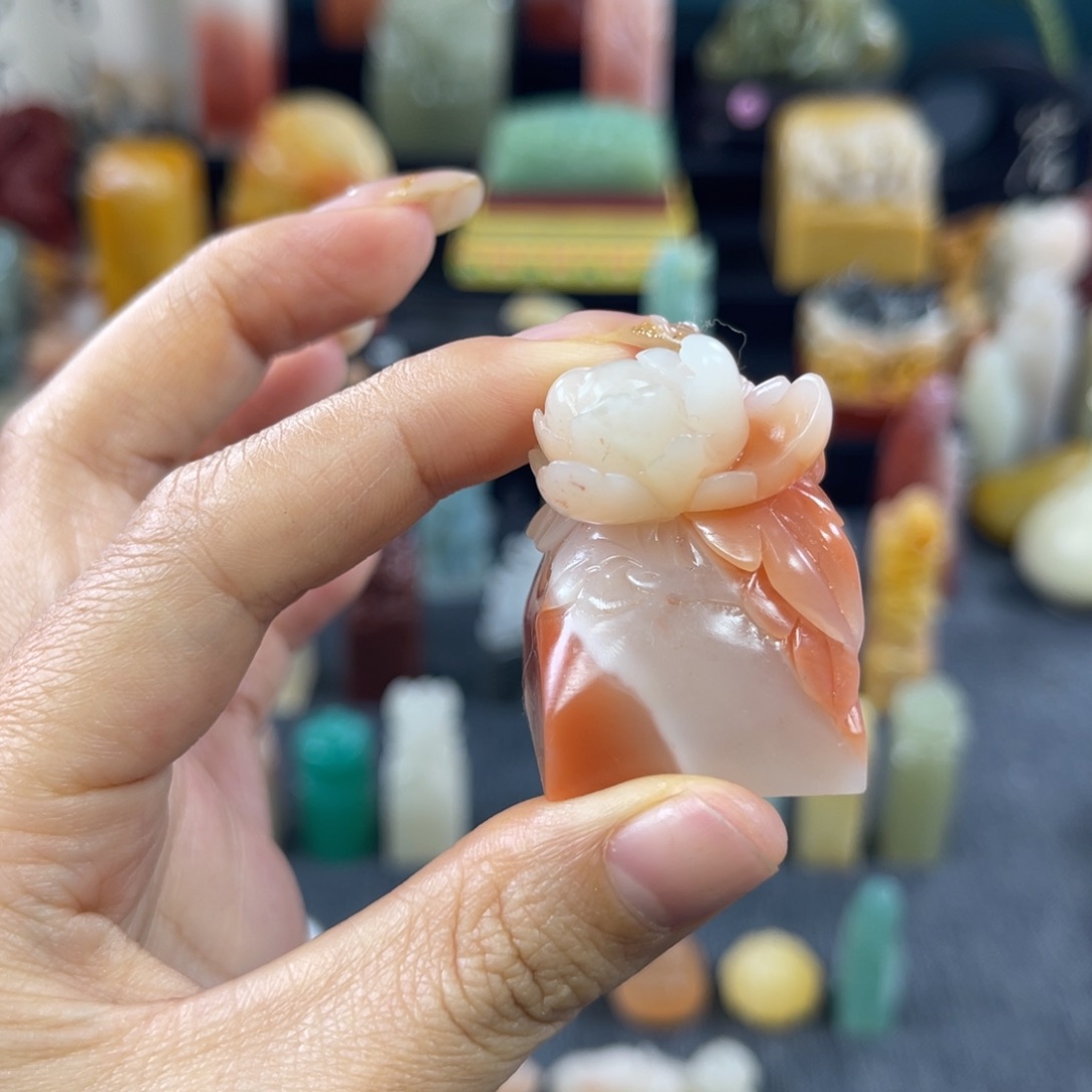 昌化石印石天*黑6990包邮包刻