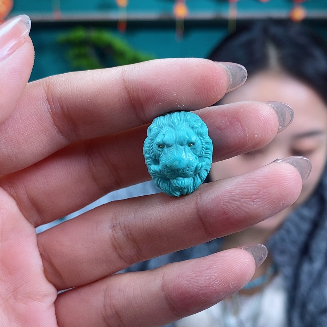 绿松石珠宝奇石未镶嵌