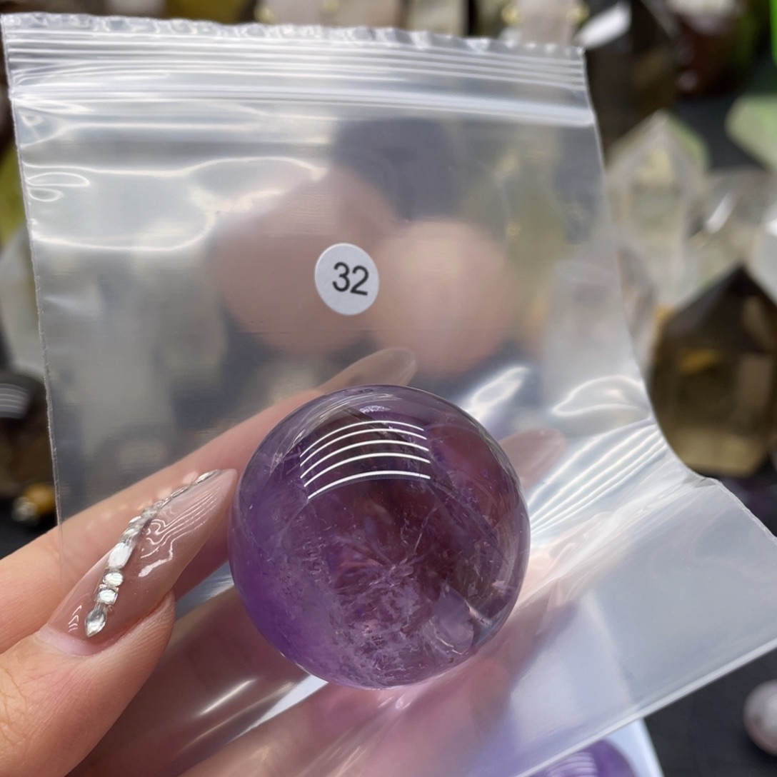 水晶天然水晶未镶嵌发*财32