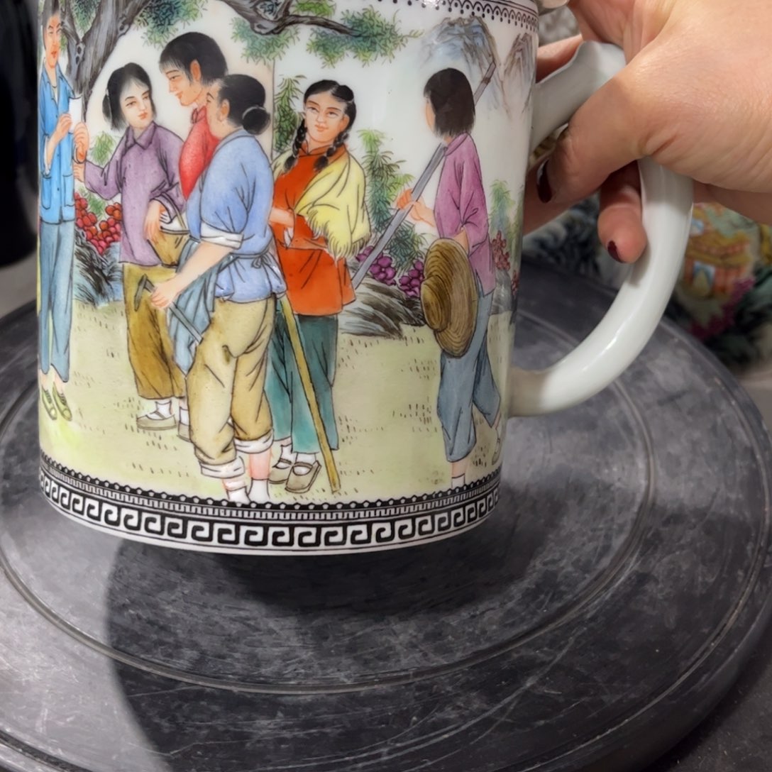 景德镇陶瓷手工手绘