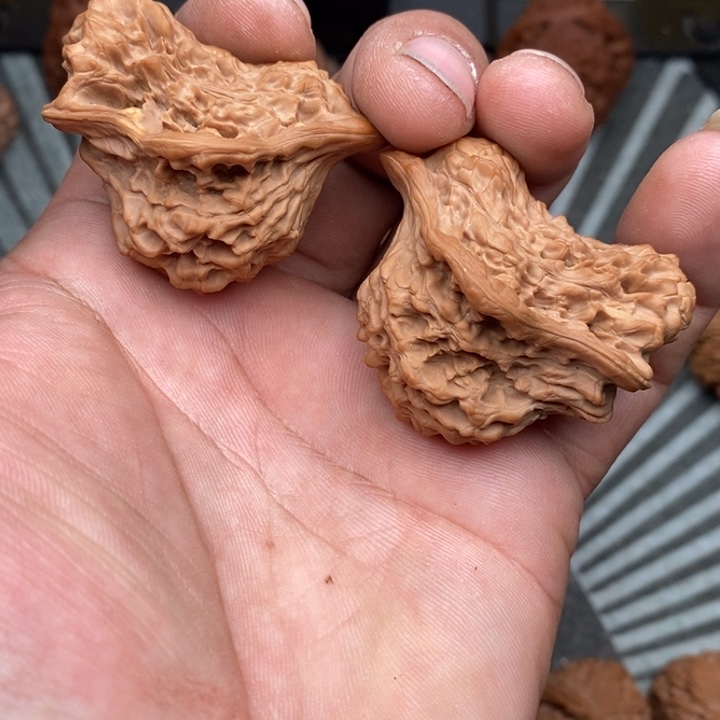 文玩核桃把件小鸟