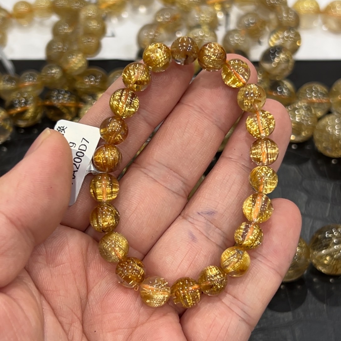 吉***）手链水晶未镶嵌aaa0117钛晶