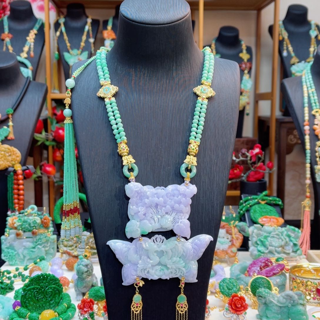 翡翠颈饰合金48小时鉴赏期