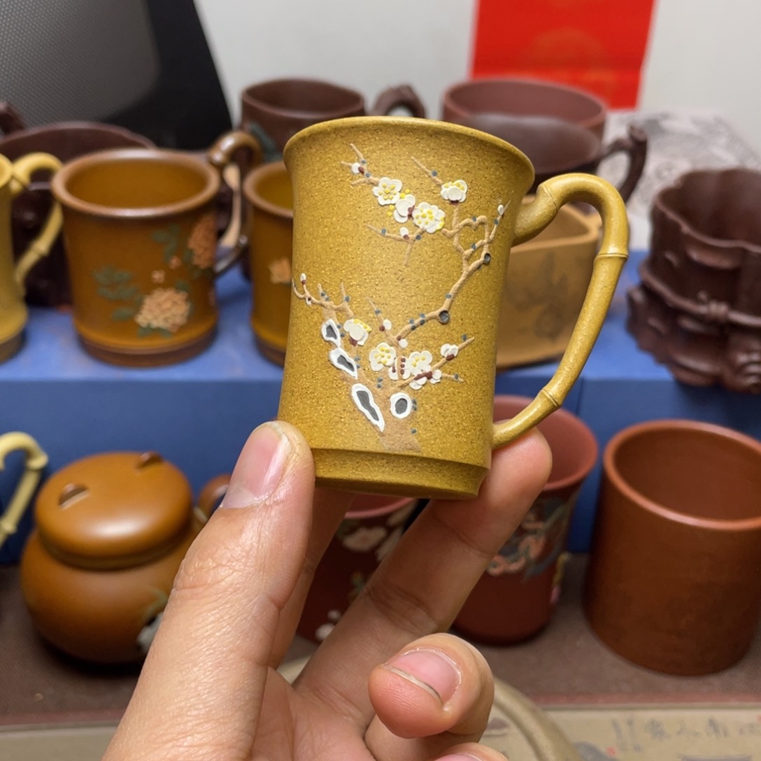 紫砂茶杯紫砂主人杯50cc