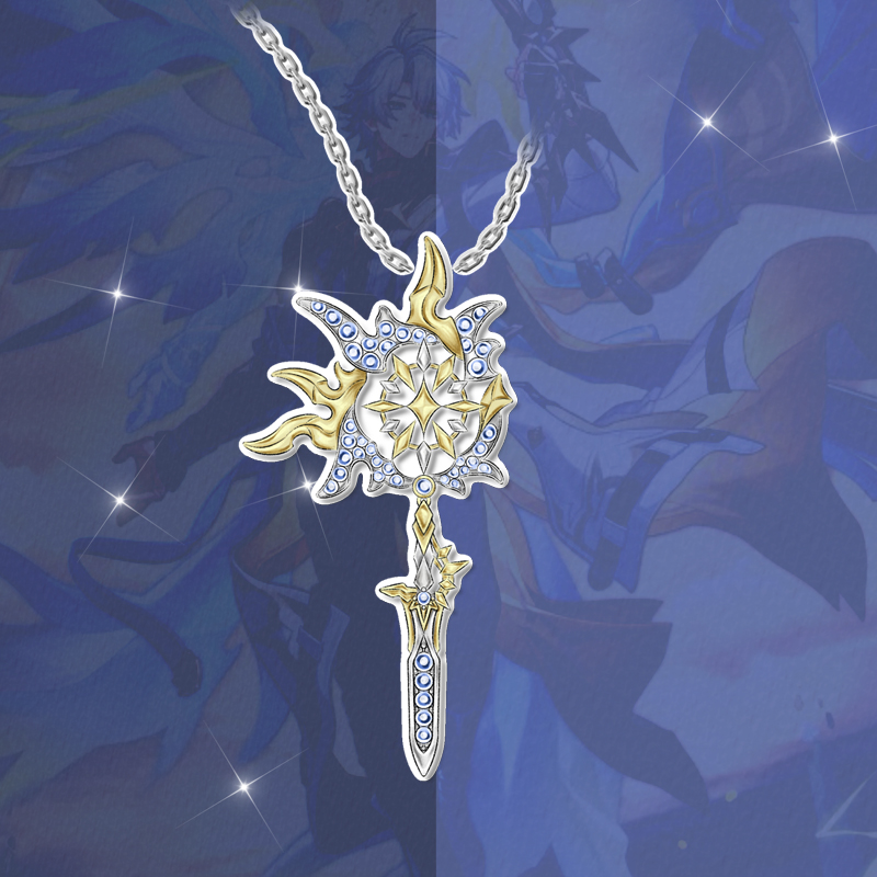 星穹铁道白厄原创设计项链 卡厄斯兰那同人二创周边印象耳饰戒指