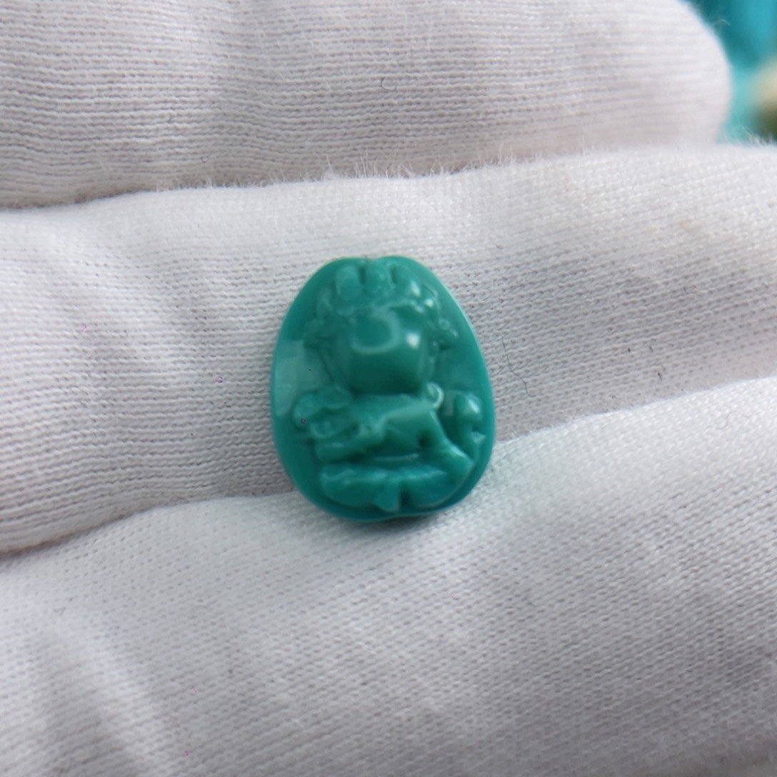 绿松石颈饰未镶嵌卡10.6-12.7-6.5