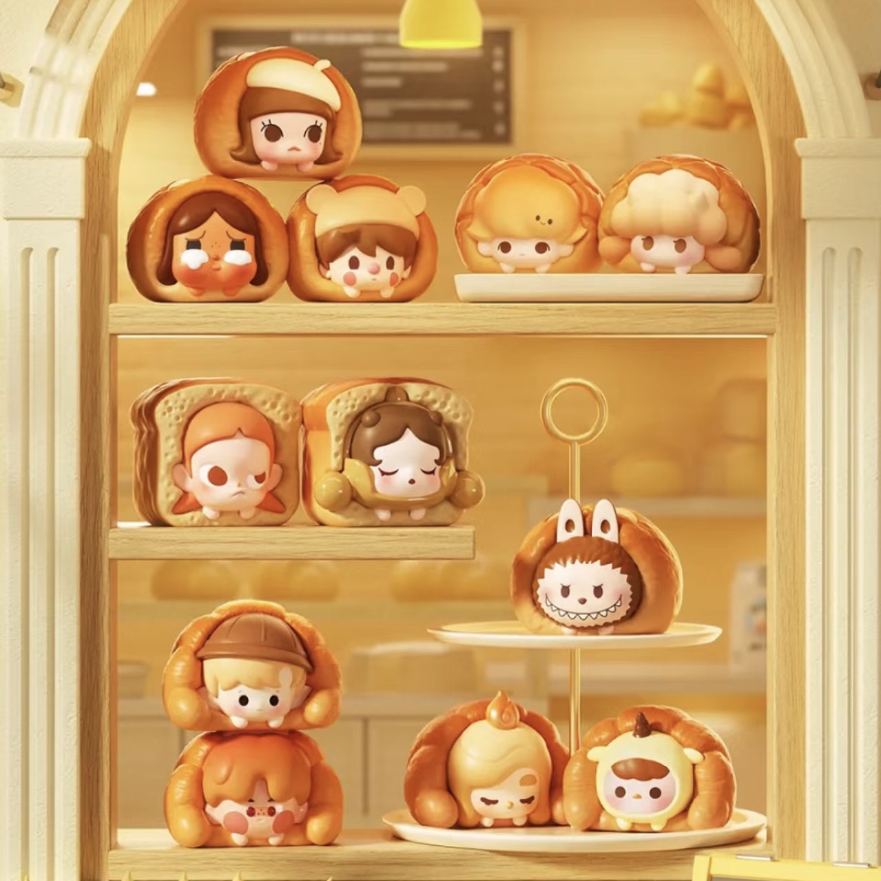 萌七号 萌粒手机挂件相机挂绳钥匙扣手工DIY穿串珠diy配件