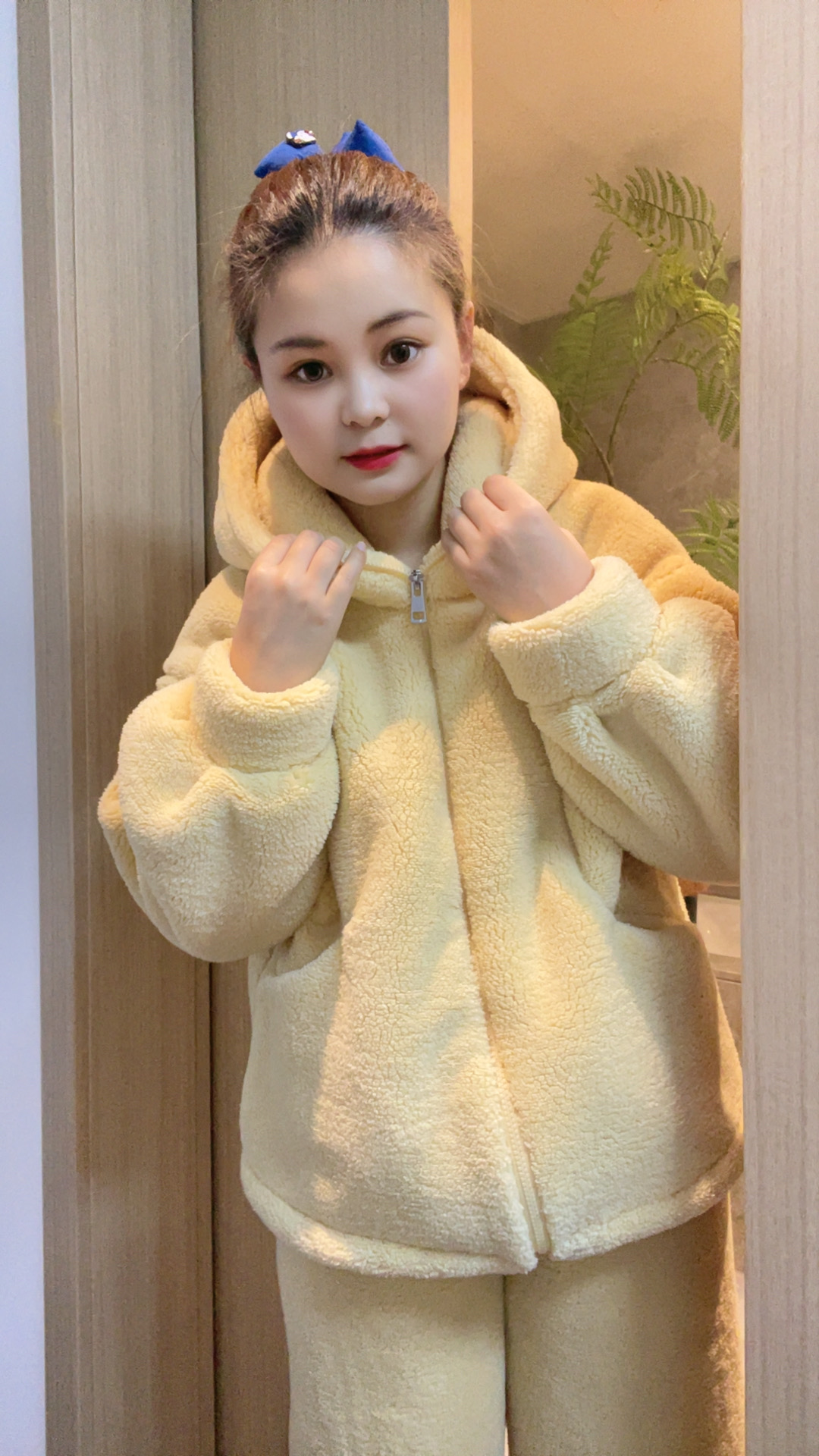 极寒【零下10°能穿】冬季女睡衣加绒加厚保暖家居月子服套装可外穿