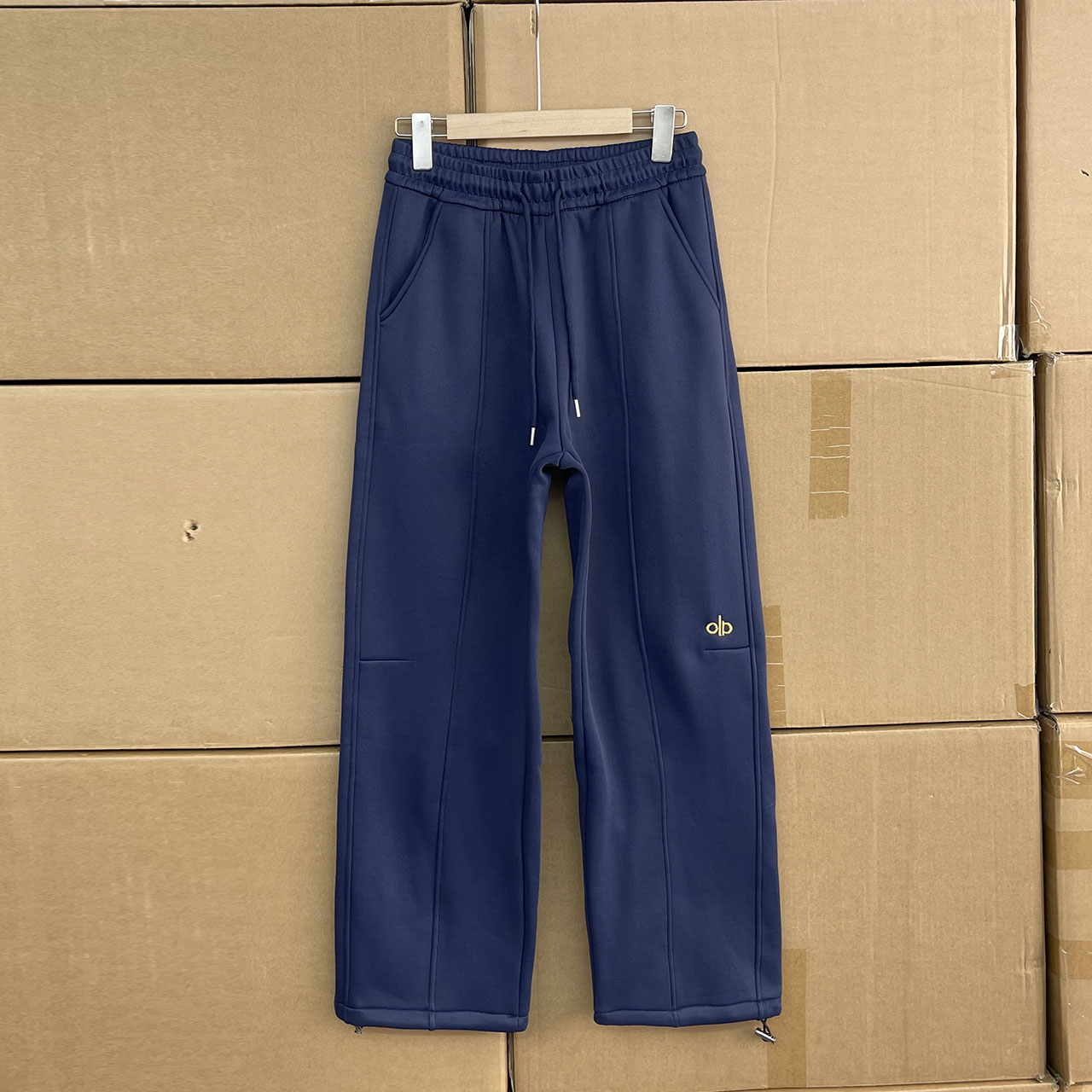 非沅！！小个子女裤秋冬新款休闲裤 松紧腰加绒卫裤 收裤脚女士长裤