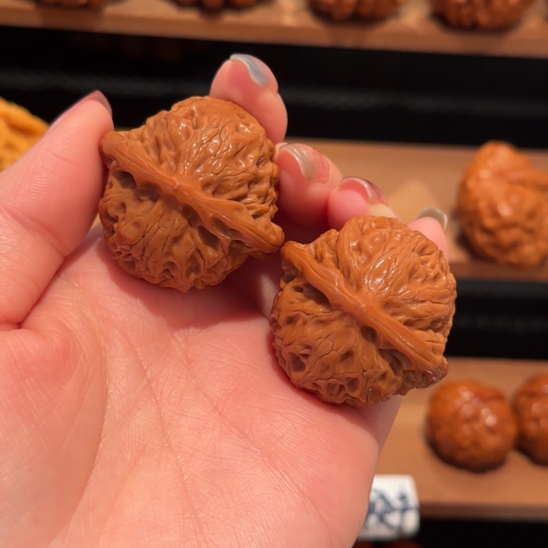 桃核把件尛*宫灯38.8 精品1639