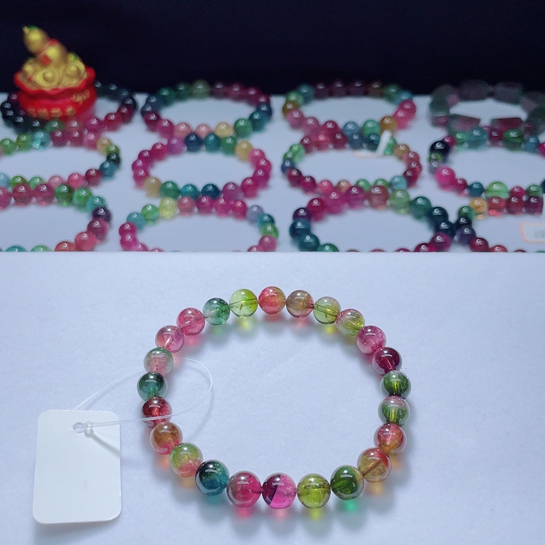 手链未镶嵌碧玺8.2mm左右