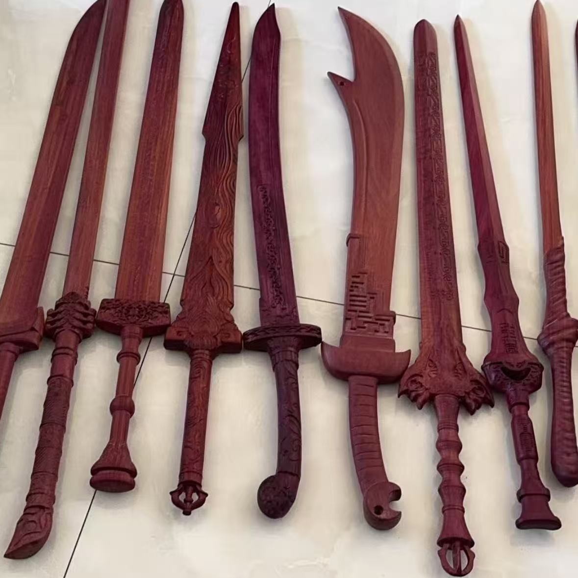 木质刀剑Cosplay道具直播间专拍