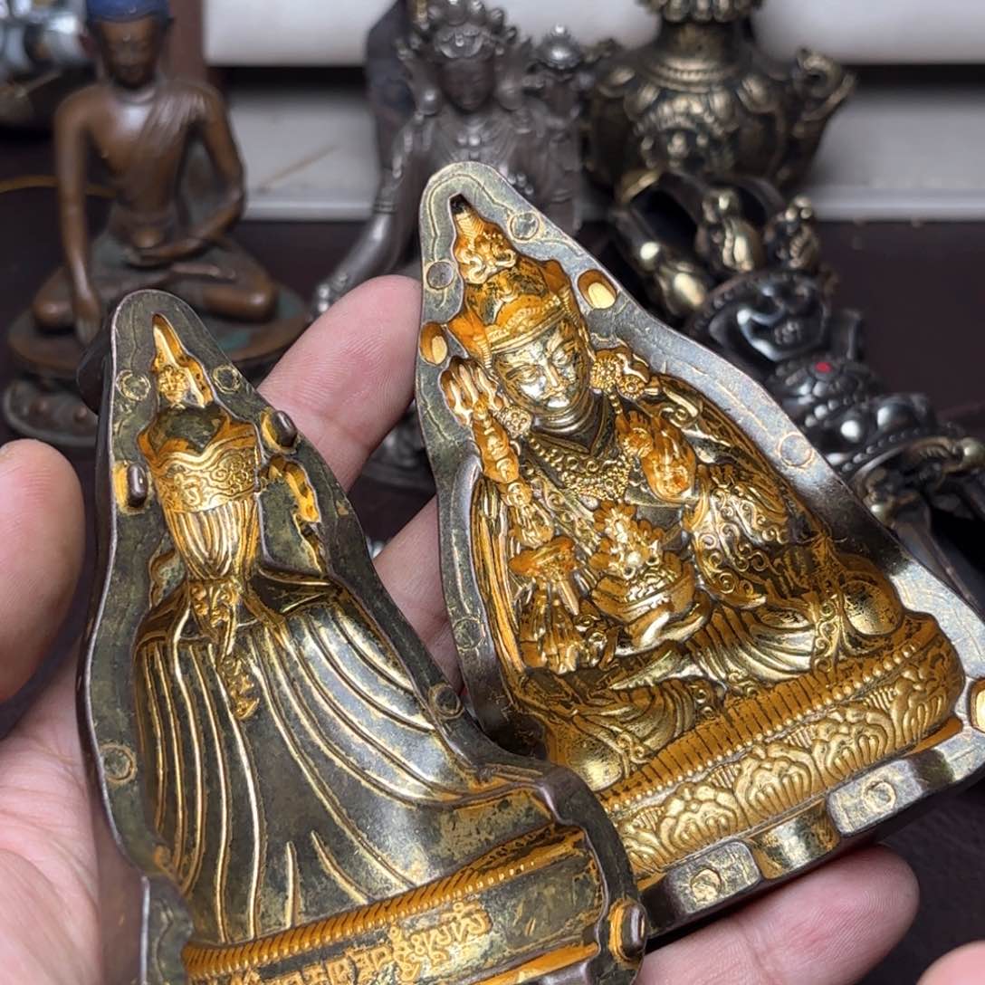 铜星月菩提挂件菩提