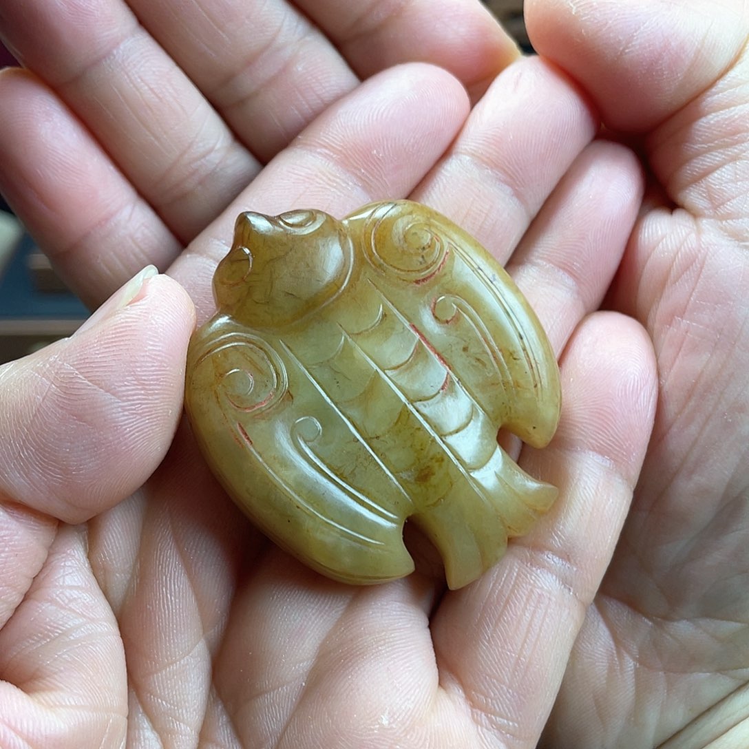 和田玉（糖玉）挂件未镶嵌阿*