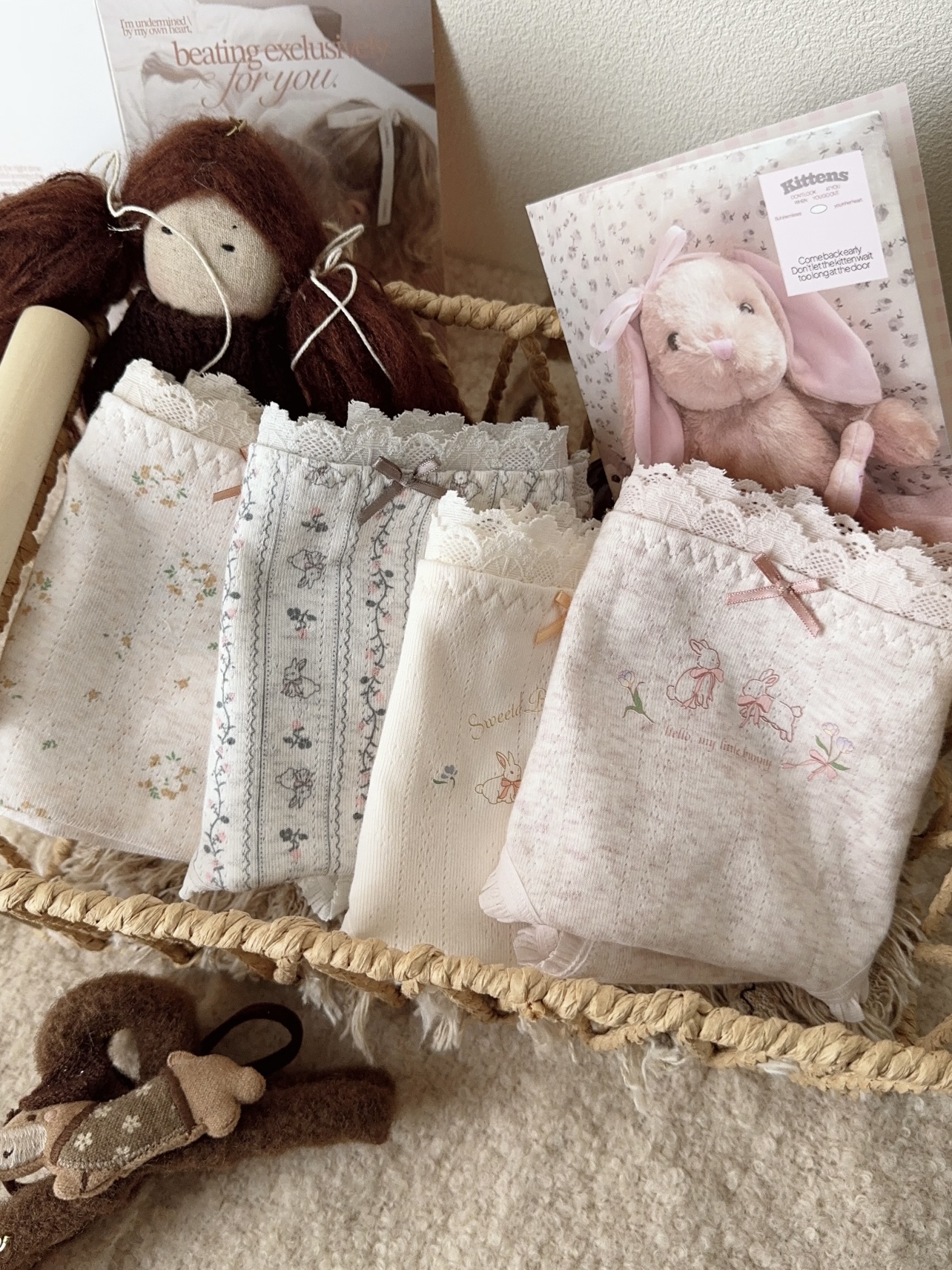 【品牌纯棉内裤】韩系全棉抗菌莫代尔桑蚕丝内裤