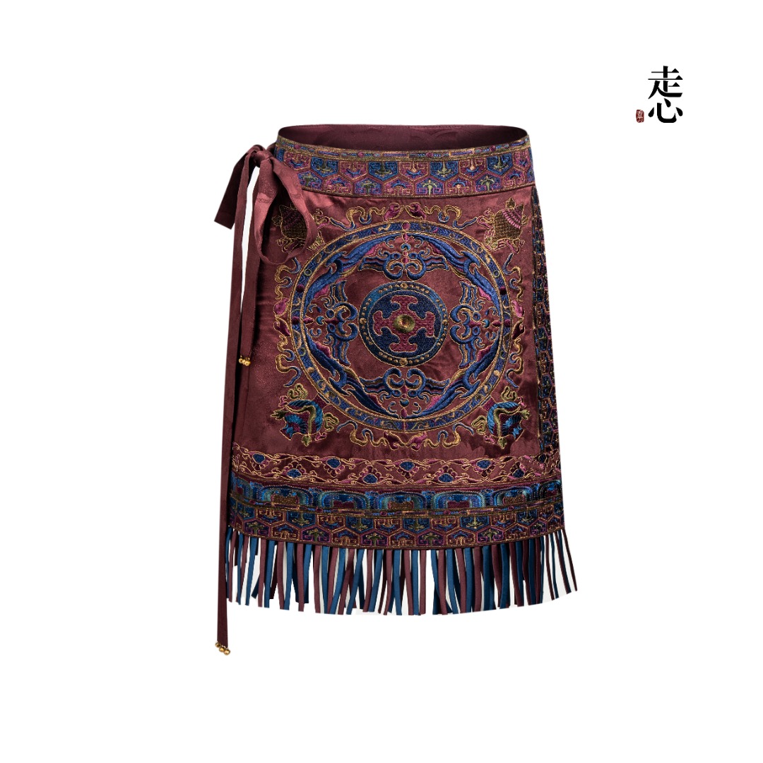 【香云走心】八吉祥 半裙25Z268M