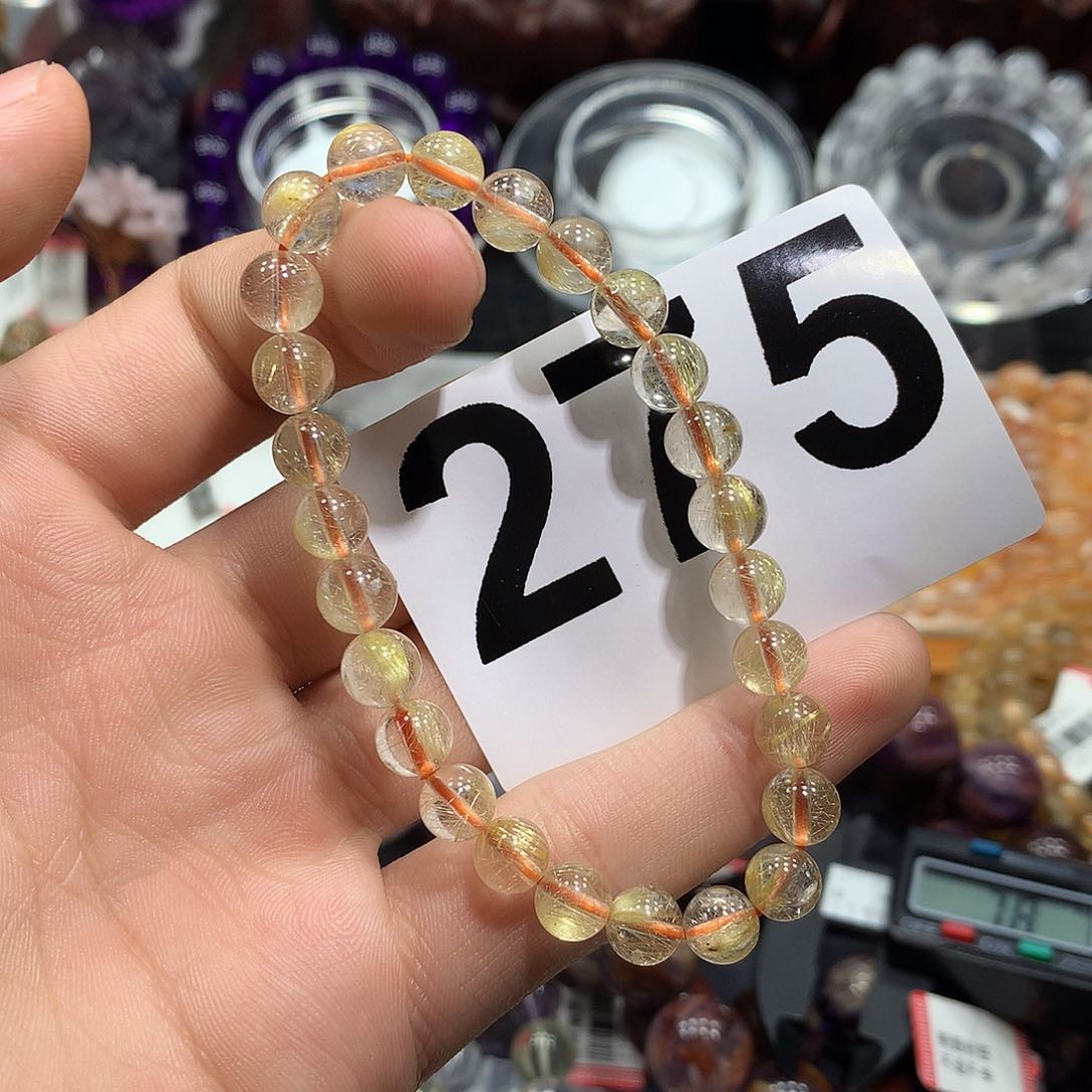 水晶手链未镶嵌天然