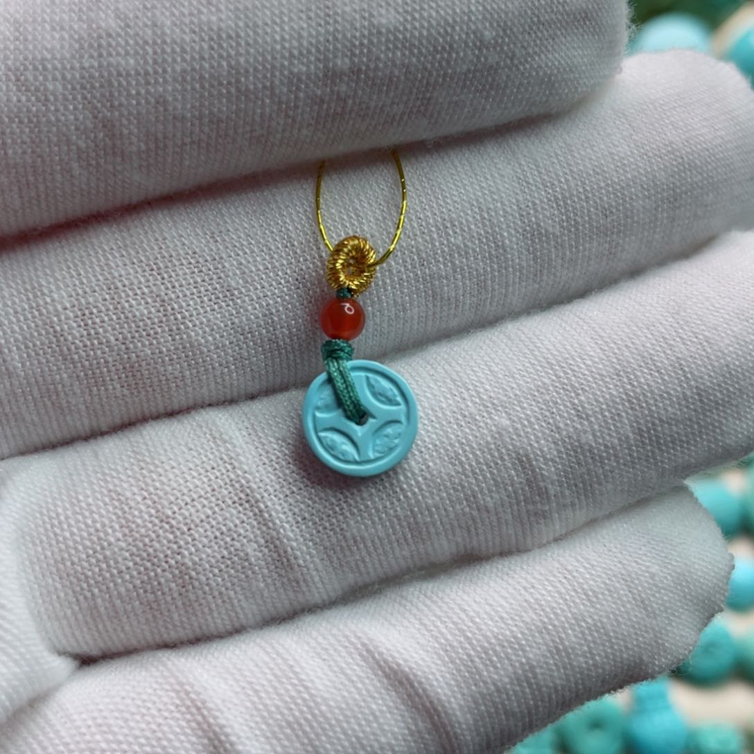 南红玛瑙颈饰未镶嵌