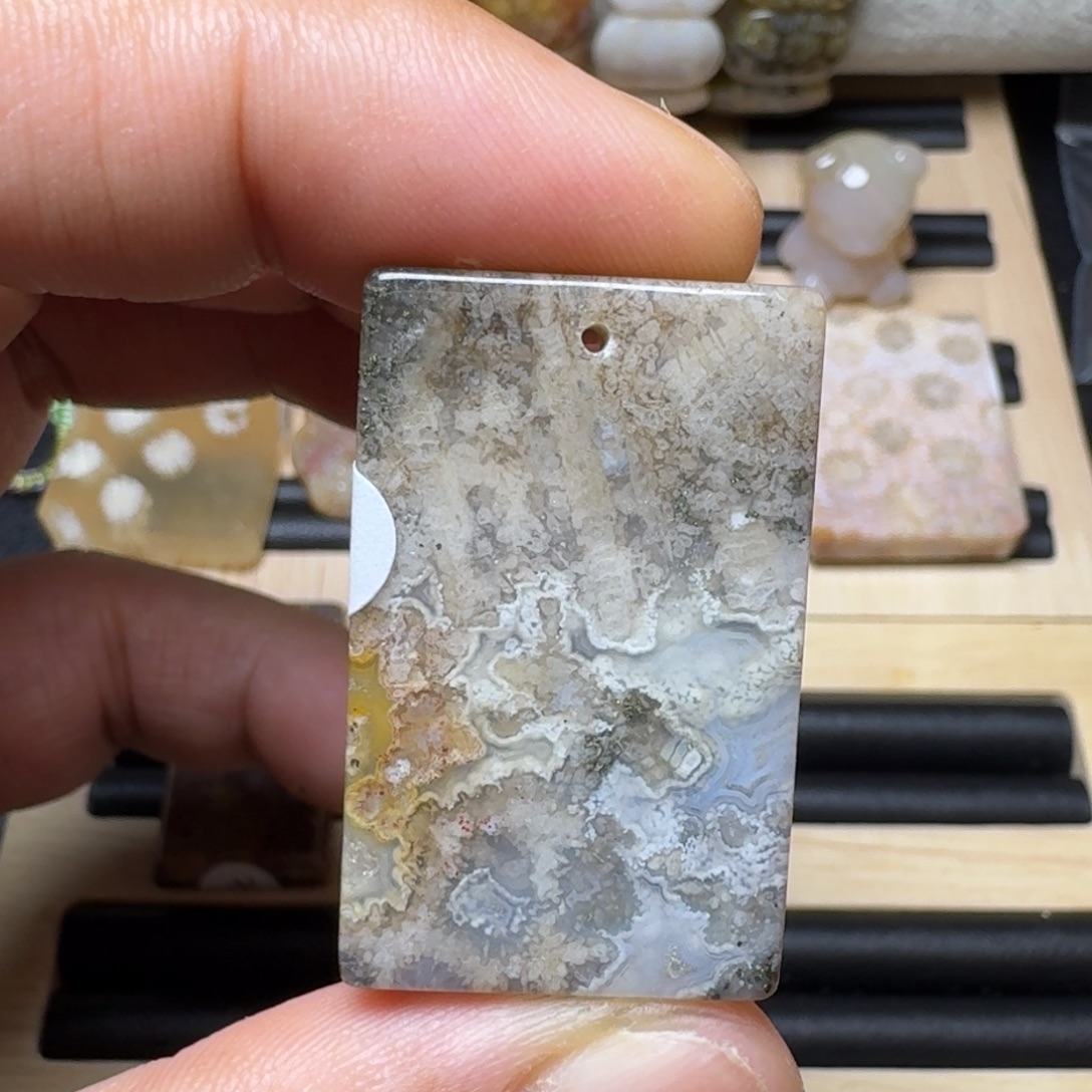 硅化玉纯天然色有机玉石保真色未镶嵌无珠无绳