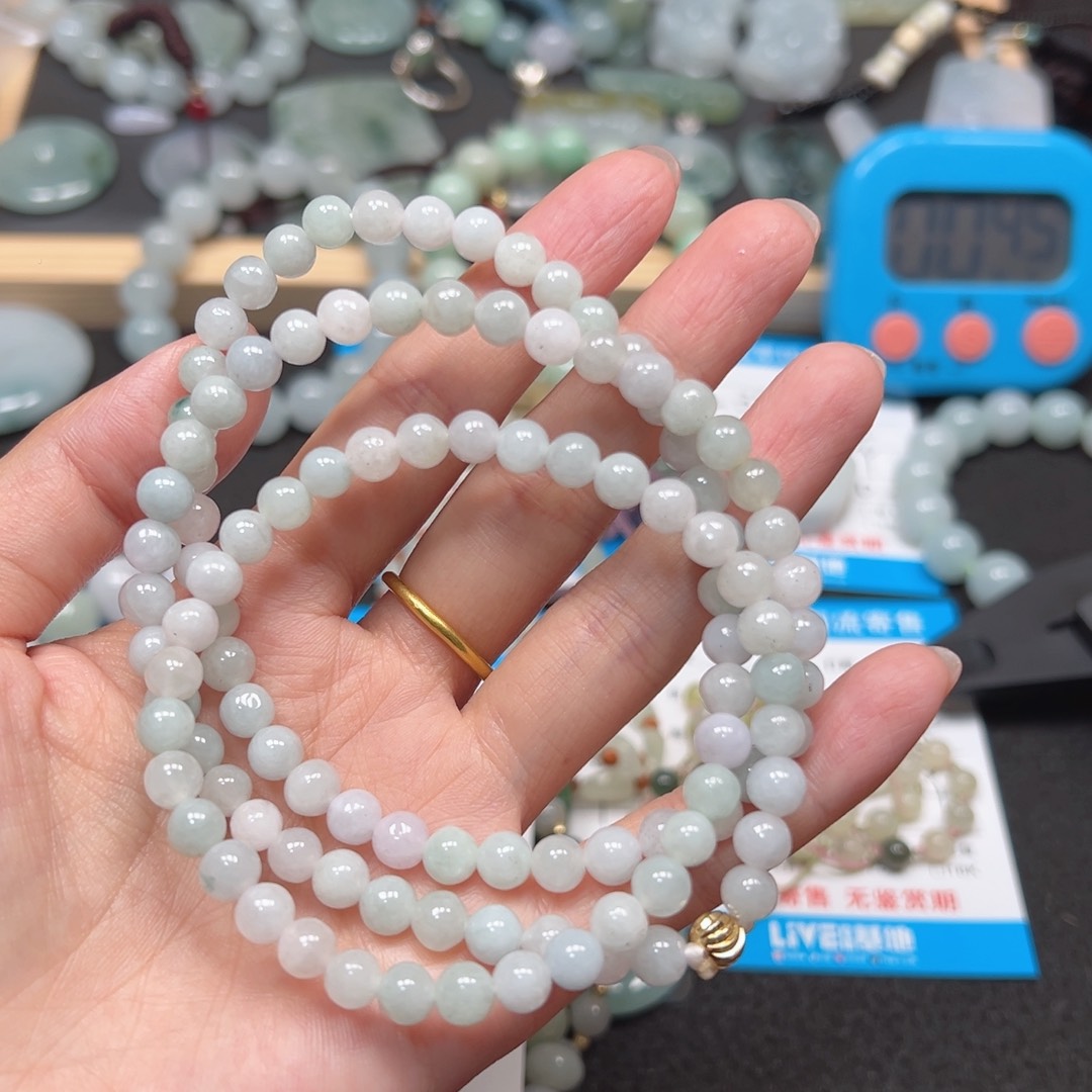 翡翠未镶嵌颈饰天然A货缅甸翡翠