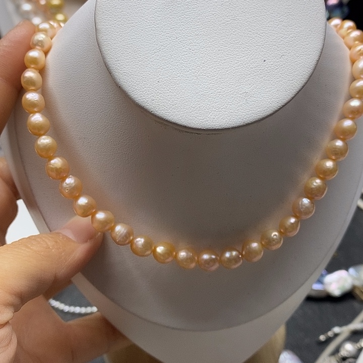 未镶嵌颈饰淡水珍珠