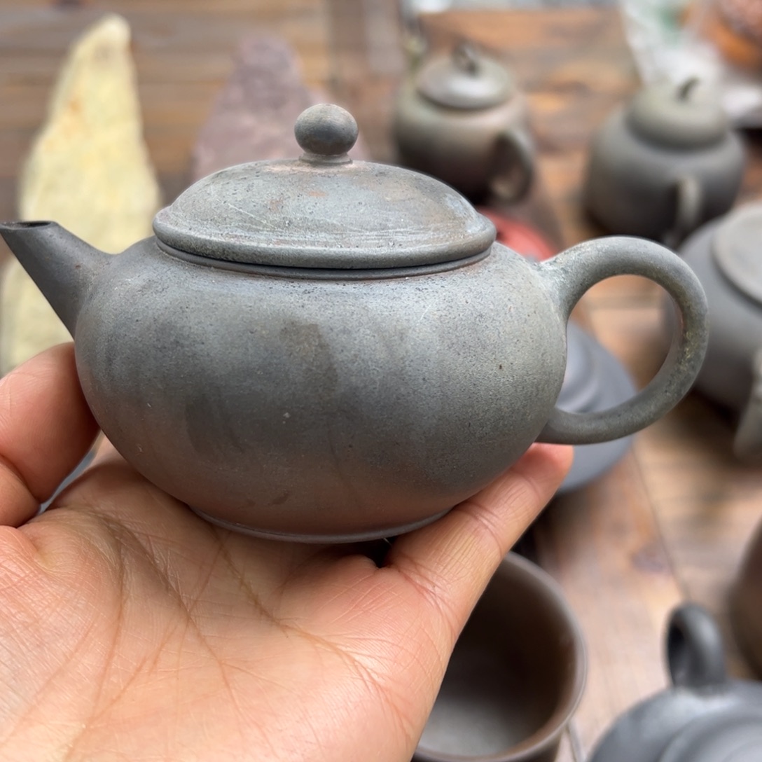 贵台龙窑柴烧茶壶36