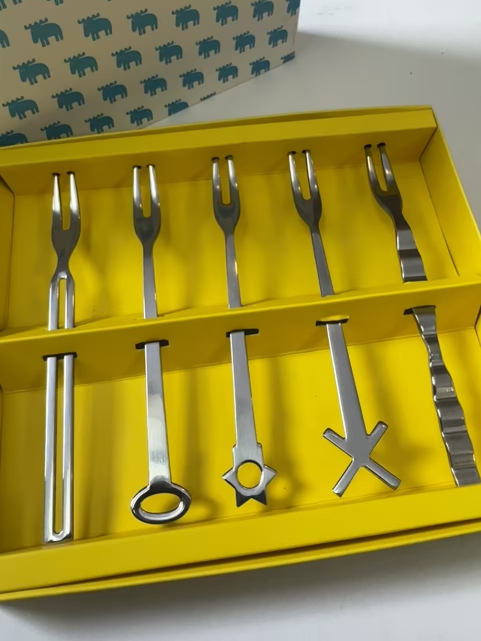 （五合一组合)不锈钢叉套装餐具