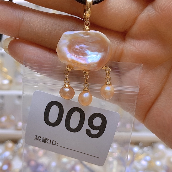 淡水珍珠未镶嵌颈饰9