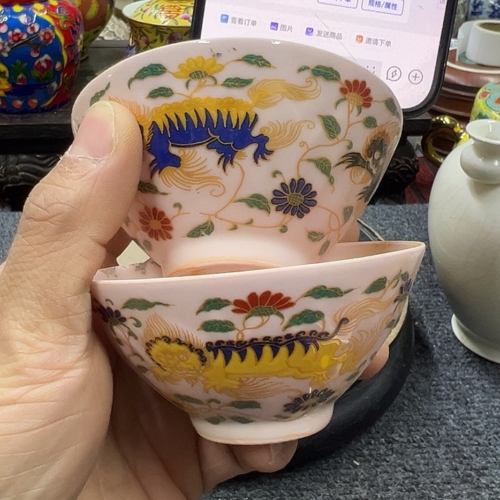 瓷片摆件设计和设计工作