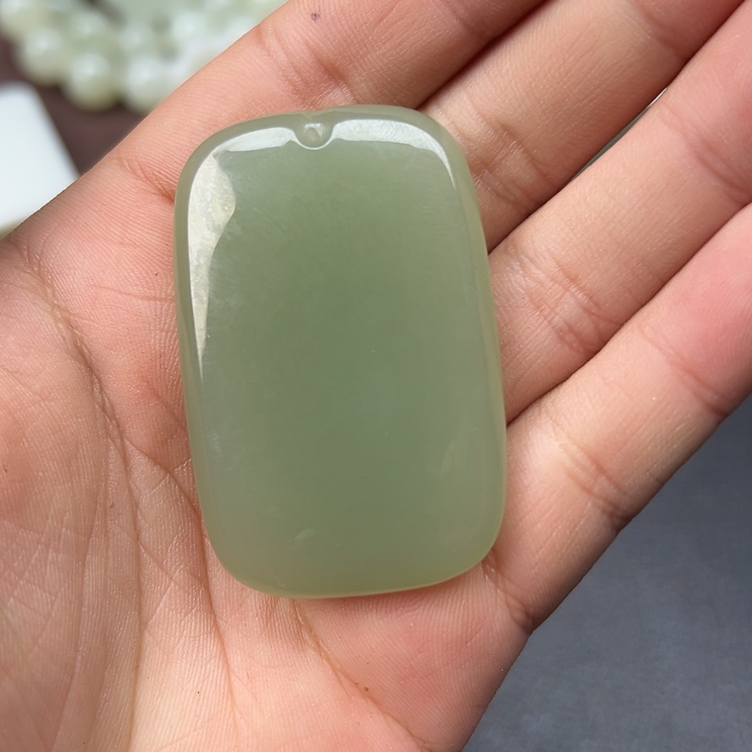 和田玉钢板料无事牌未镶嵌