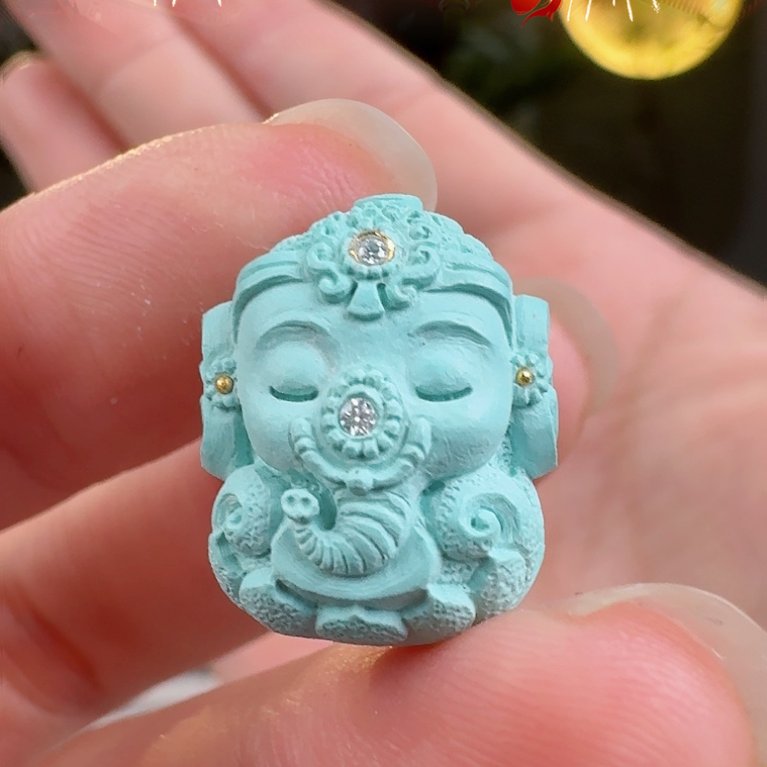 绿松石珠宝奇石未镶嵌