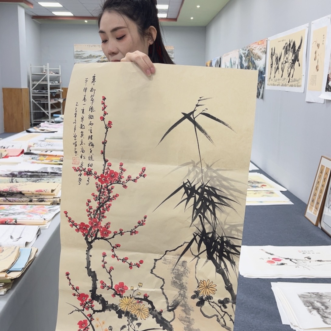 国画国画纯手绘作品