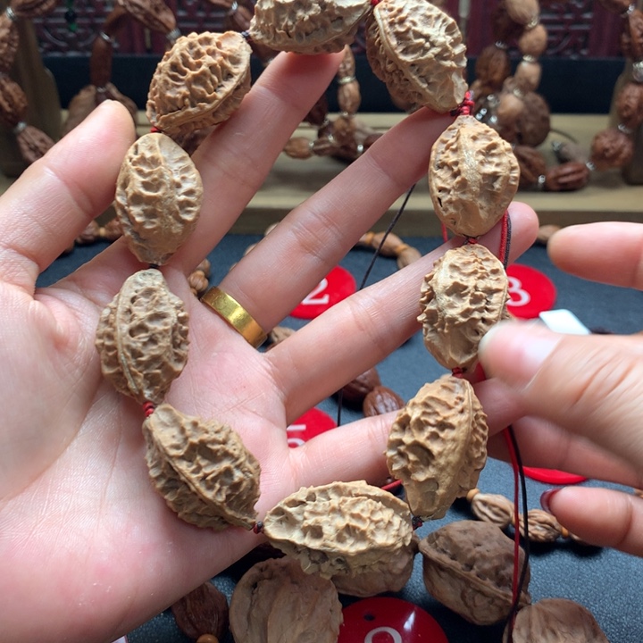 文玩核桃手串109鳄鱼背手持福利