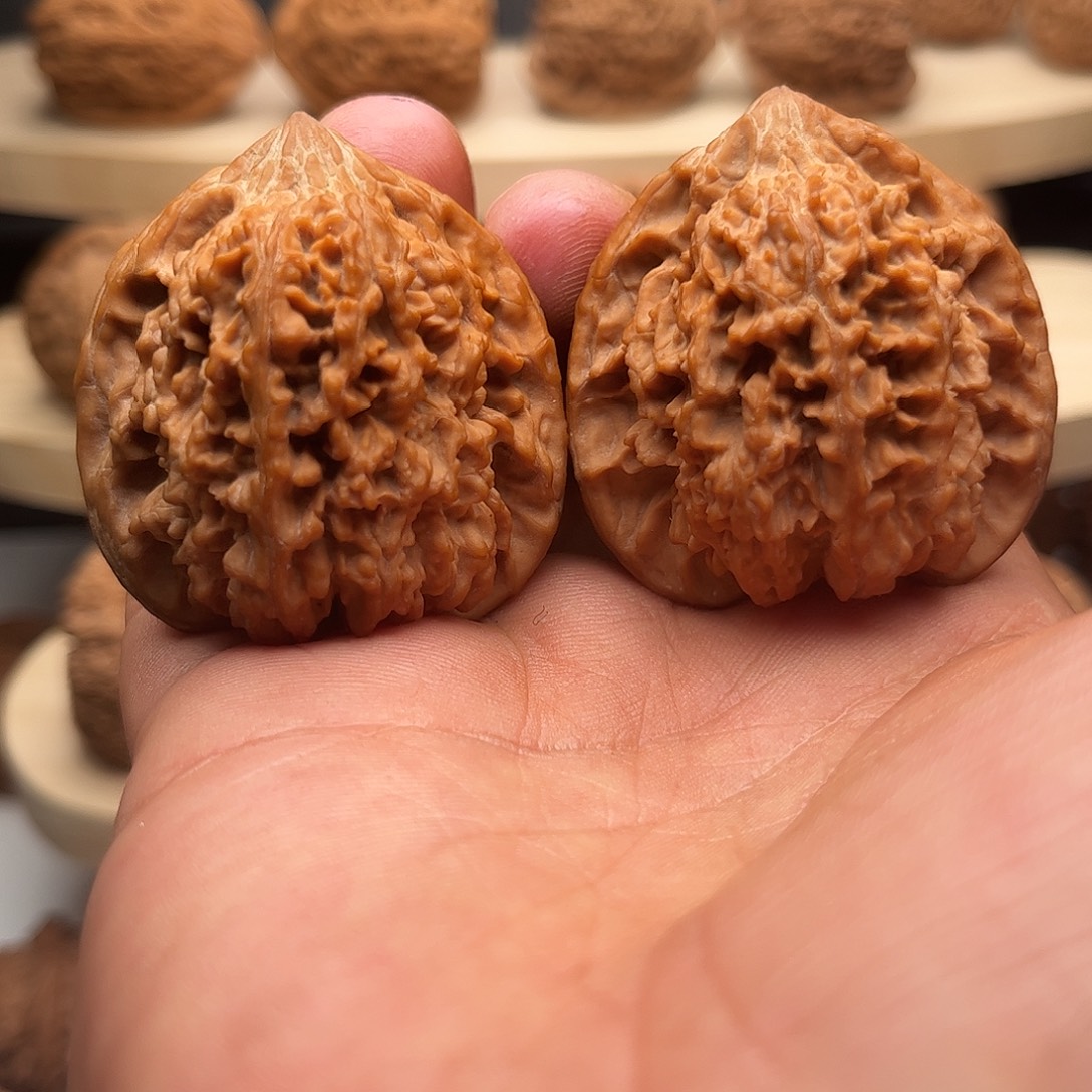 吊坠文玩核桃41百花山