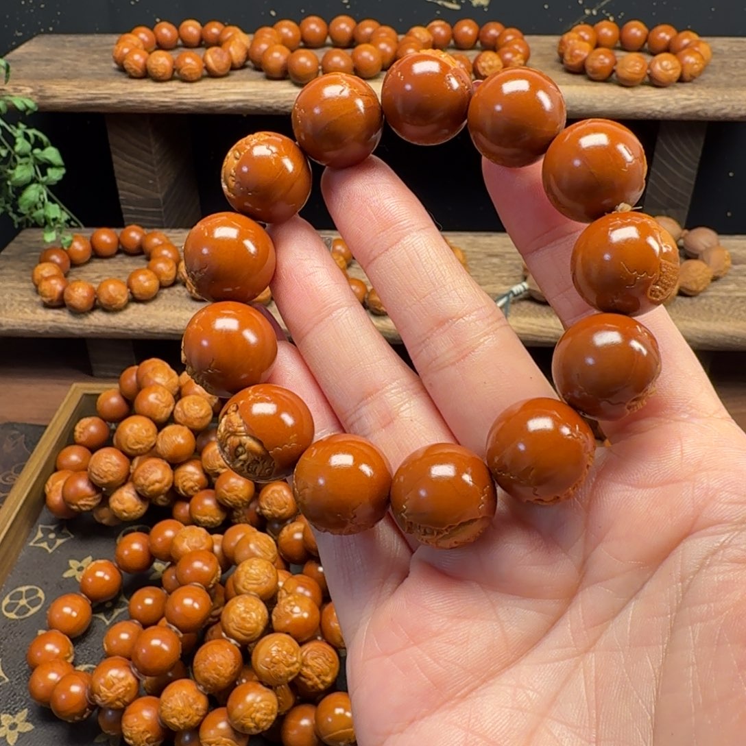 勇***q手串橄榄核1.8➕一念