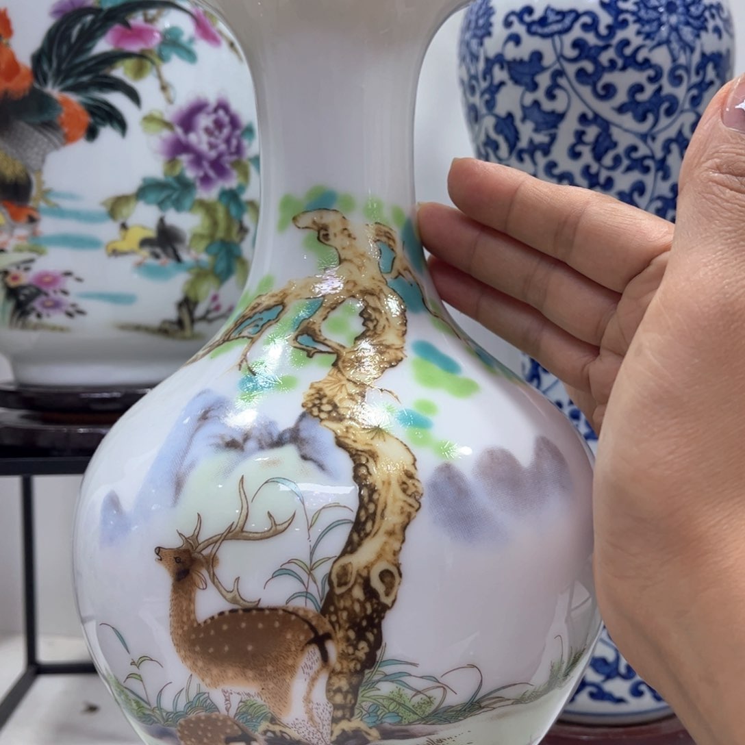 景德镇陶瓷花瓶摆件