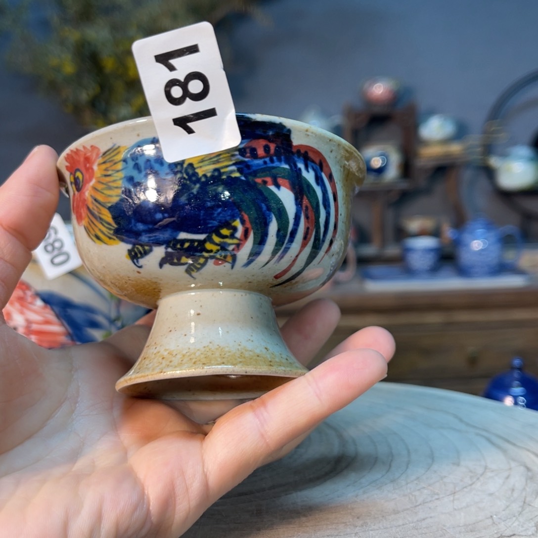 杯素浅陶瓷手工手绘