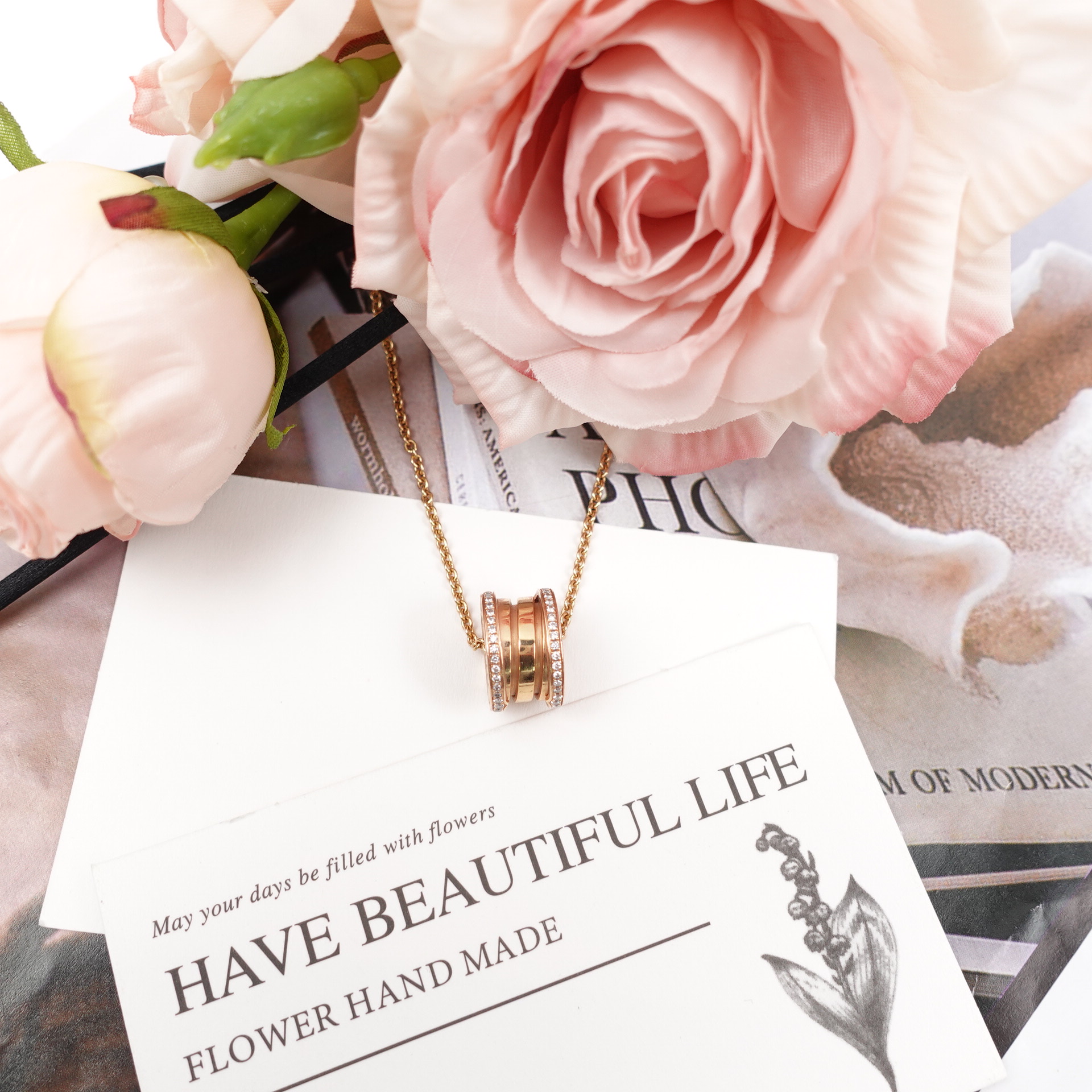 99新 BVLGARI/宝格丽 项链/T20155934