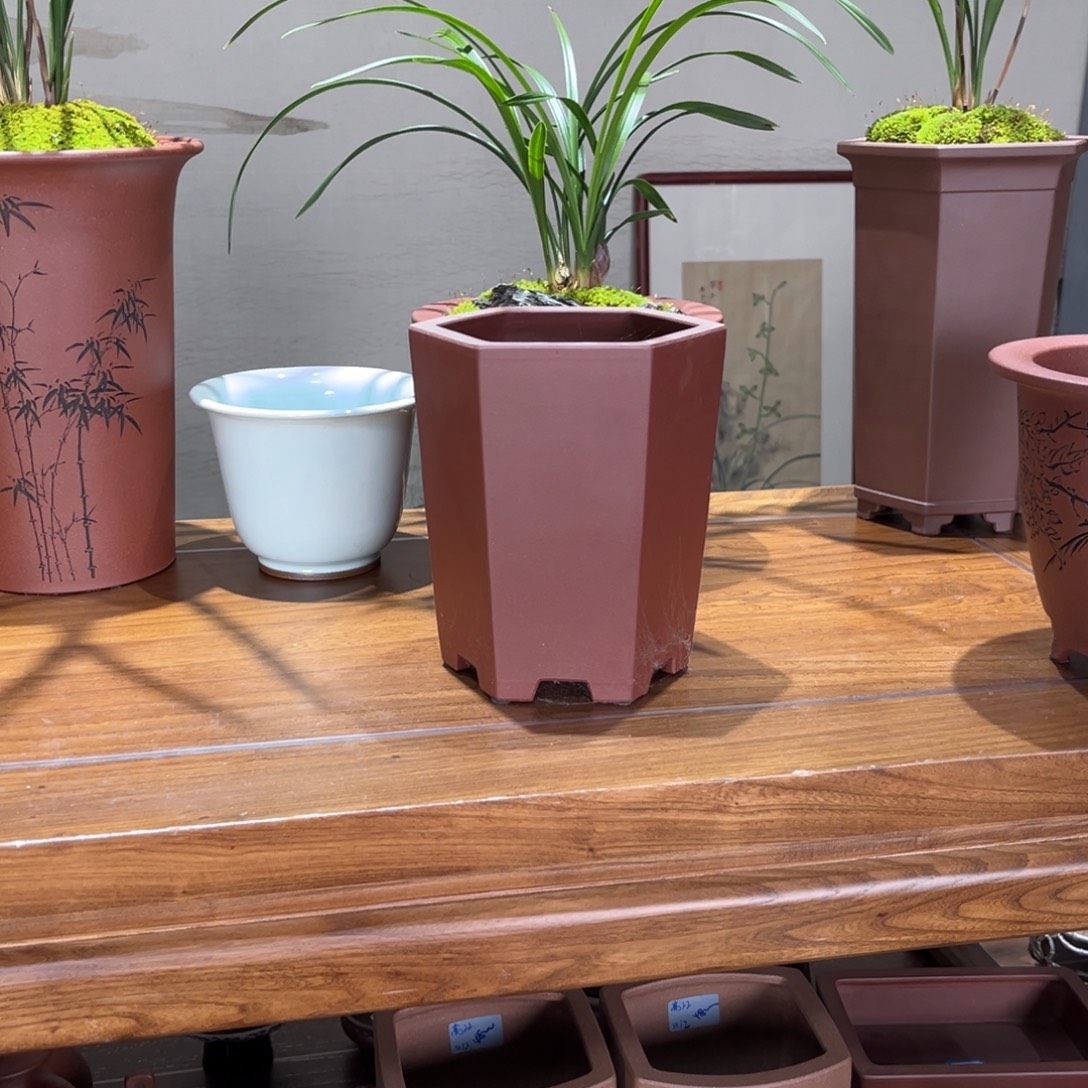 张***6高温正宗手工花盆